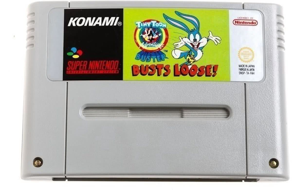 Tiny Toon Adventures Buster Busts Loose - Super Nintendo [SNES] Game PAL